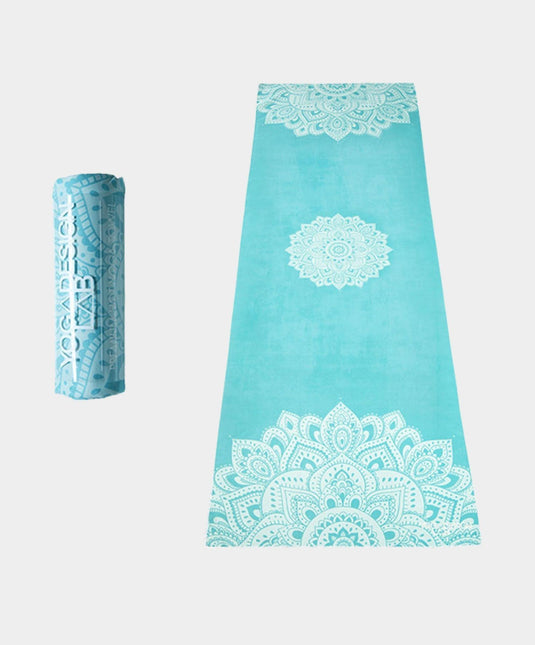 YDL Yoga Mat Towel - Ultra-Grippy, Moisture Absorbing & Quick-Dry