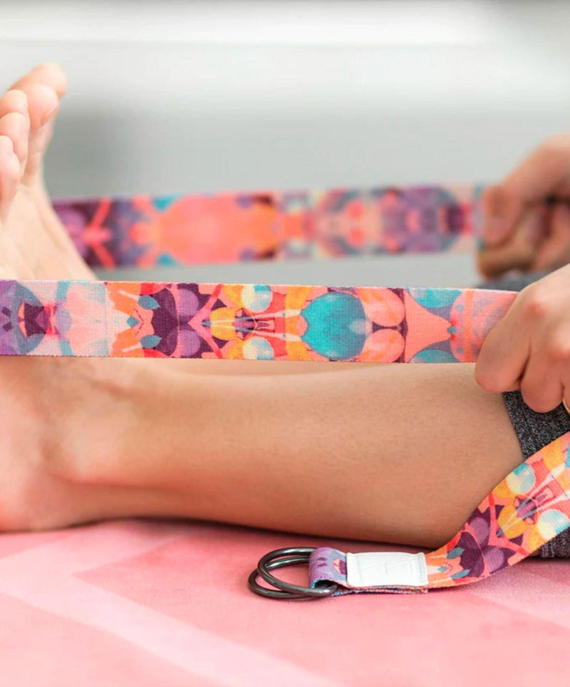 Load image into Gallery viewer, YDL Yoga Strap - Best For Stretching, Pilates, Physical Therapy
