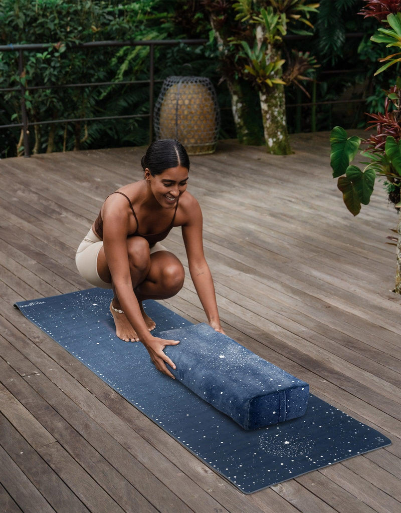 Load image into Gallery viewer, Yoga Bolster - Celestial - Premium Comfort &amp; Cosmic Style Bolster
