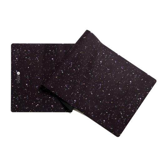 Yoga Design Lab - Yoga Combo Mat - 3.5mm - Stardust - Best Yoga Mat for Hot Yoga & Non - Slip Yoga Mat