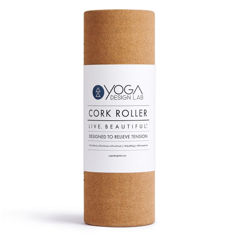 Load image into Gallery viewer, Yoga Cork Roller - Mandala Tonal - Best Muscle Recovery &amp; Physical Therapy Tool
