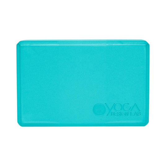 Yoga Design Lab - Yoga Foam Block - Aqua Sky - For Restorative & Yin Yoga Which Supports your practices