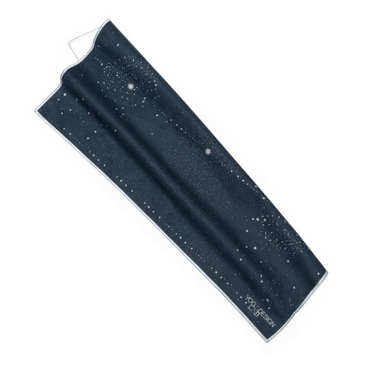 Yoga Hand Towel - Celestial - Ultra-Grippy, Moisture Absorbing & Quick-Dry