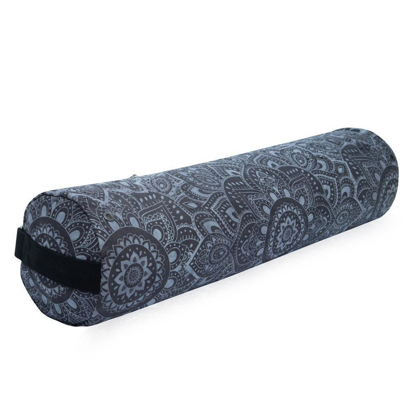 Load image into Gallery viewer, Yoga Mat Bag - Mandala Charcoal - Best For Travel To Studio or Gym
