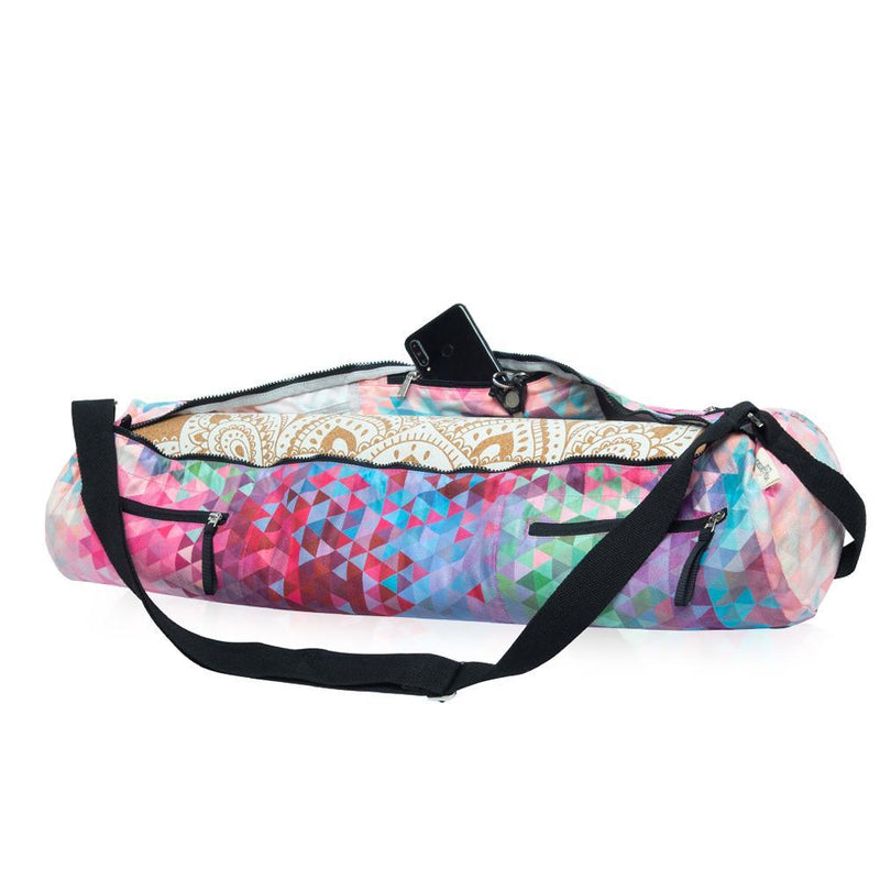 Load image into Gallery viewer, Yoga Mat Bag - Tribeca Sand - Best For Travel To Studio or Gym
