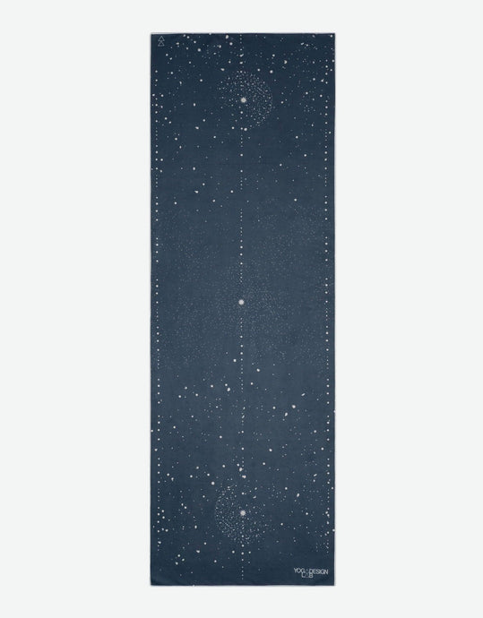 Yoga Mat Towel - Celestial - Ultra-Grippy, Moisture Absorbing & Quick-Dry