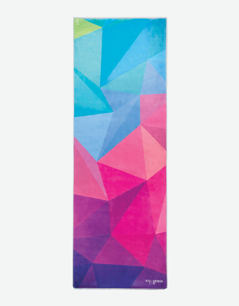 Load image into Gallery viewer, Yoga Mat Towel - Geo - Ultra-Grippy, Moisture Absorbing &amp; Quick-Dry
