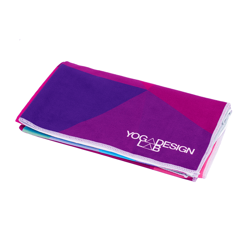 Load image into Gallery viewer, Yoga Mat Towel - Geo - Ultra-Grippy, Moisture Absorbing &amp; Quick-Dry
