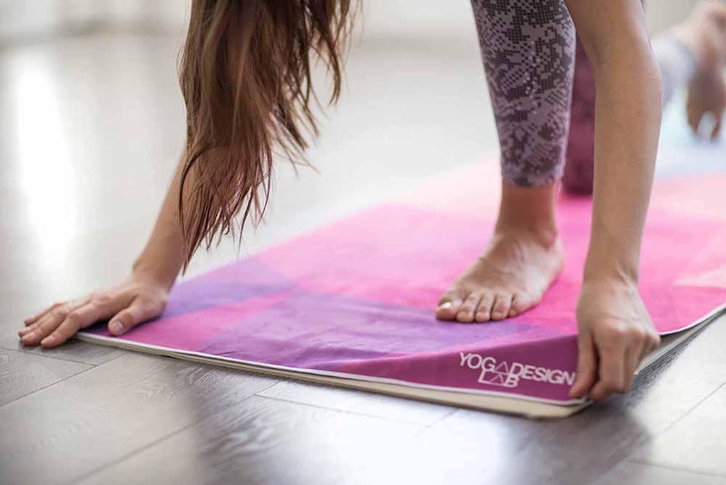 Load image into Gallery viewer, Yoga Mat Towel - Geo - Ultra-Grippy, Moisture Absorbing &amp; Quick-Dry
