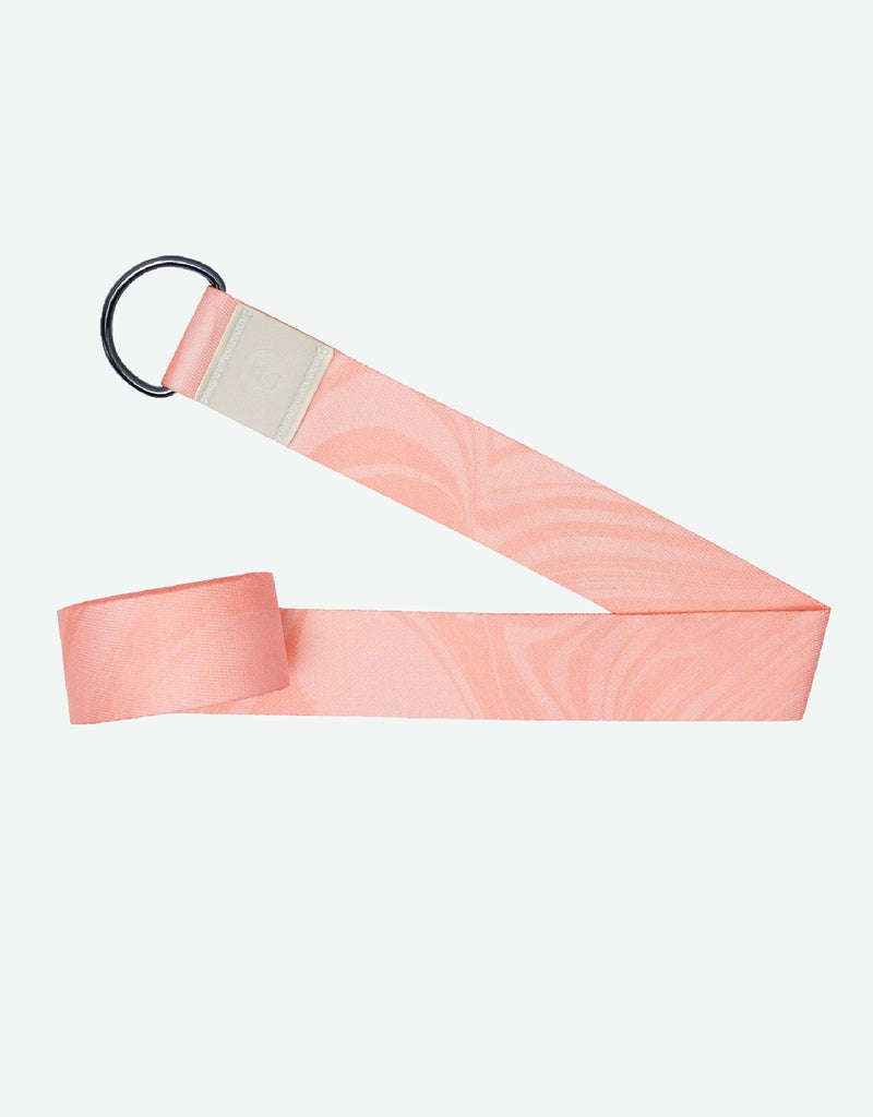 Load image into Gallery viewer, Yoga Strap - Coral - Best for Stretching, Pilates, Physical Therapy
