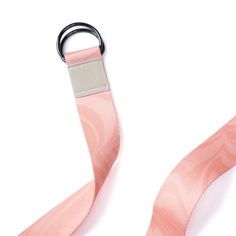 Load image into Gallery viewer, Yoga Strap - Coral - Best for Stretching, Pilates, Physical Therapy
