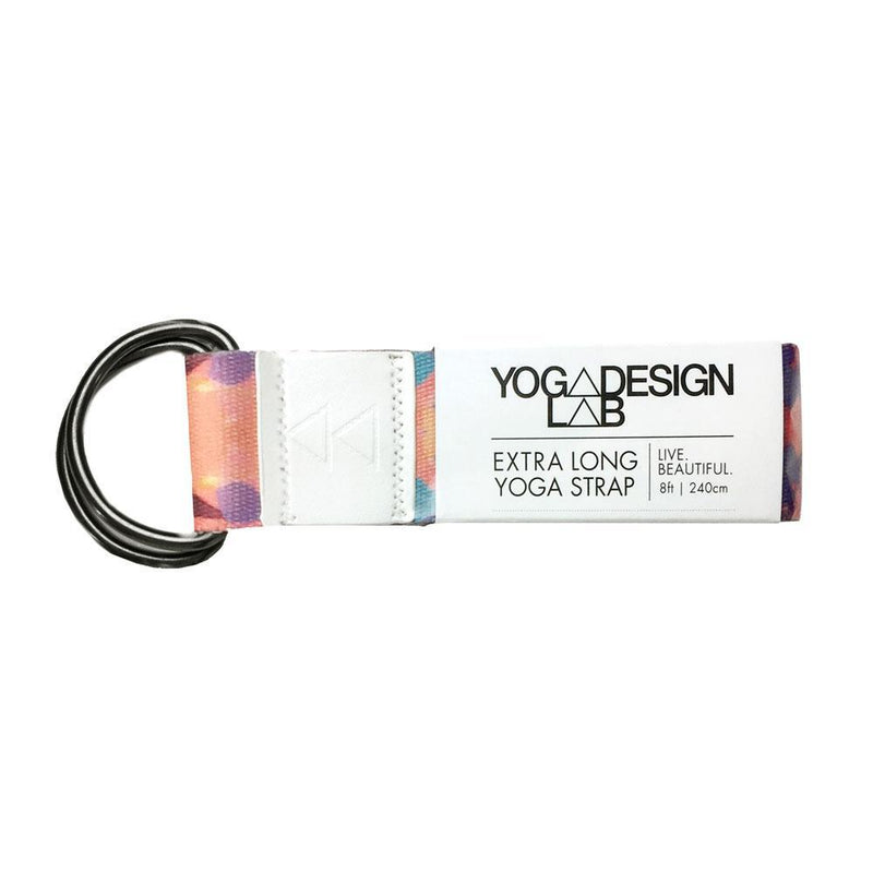 Load image into Gallery viewer, Yoga Design Lab - Yoga Strap - Kaleidoscope - Best For Stretching, Pilates, Physical Therapy
