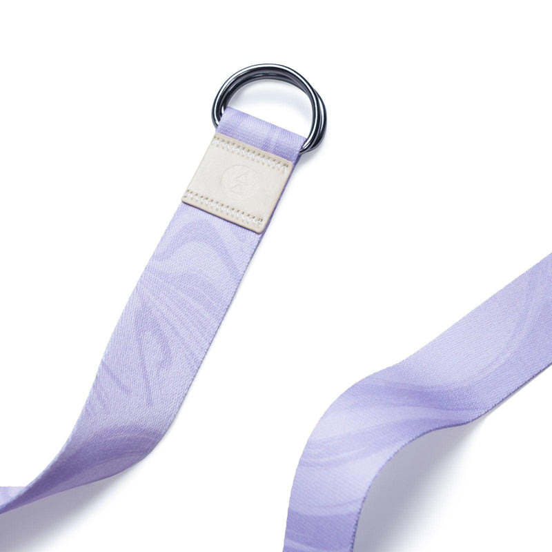 Load image into Gallery viewer, Yoga Strap - Lavender - Best For Stretching, Pilates, Physical Therapy
