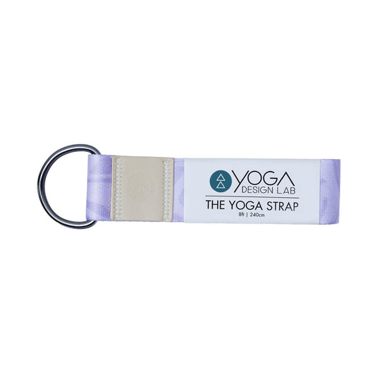 Yoga Strap - Lavender - Best For Stretching, Pilates, Physical Therapy