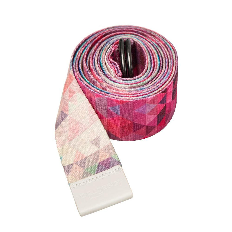 Load image into Gallery viewer, Yoga Strap - Tribeca Sand - Best For Stretching, Pilates, Physical Therapy
