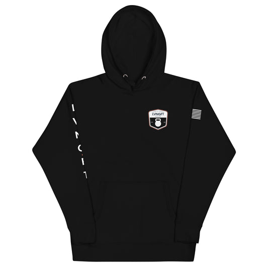 LVNGFT Kettlebell Badge Hoodie