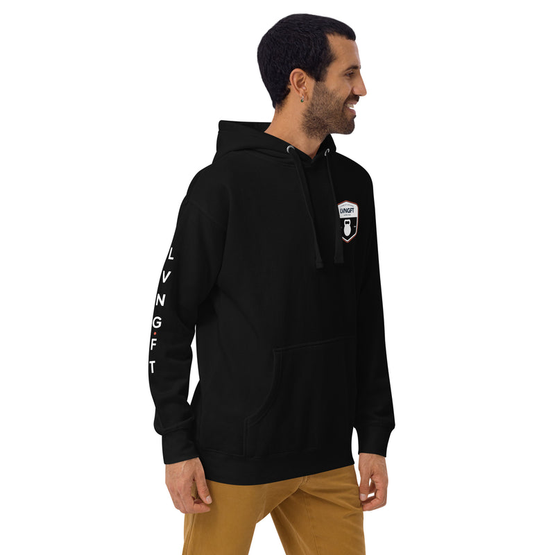 Load image into Gallery viewer, LVNGFT Kettlebell Badge Hoodie
