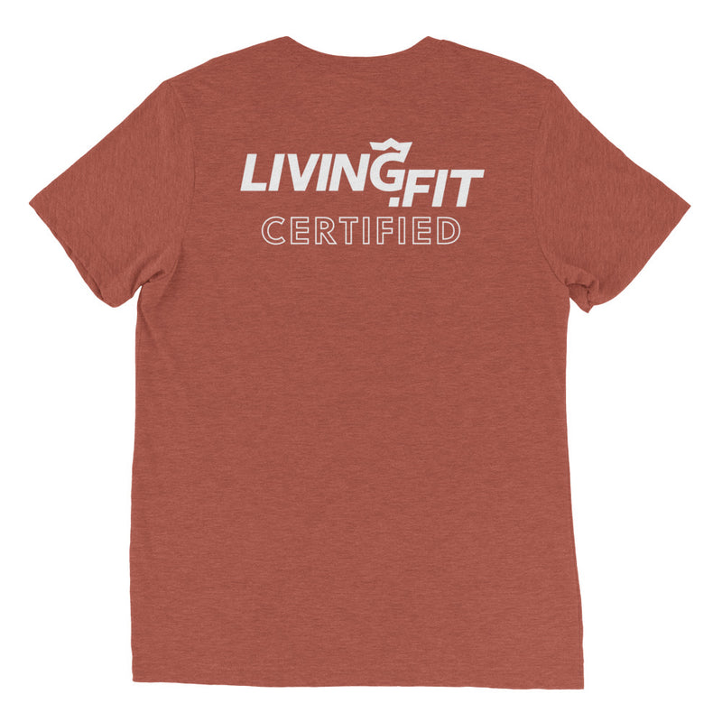 Load image into Gallery viewer, Living.Fit Kettlebell Short sleeve t-shirt
